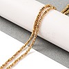 Electroplated Synthetic Non-magnetic Hematite Beads Strands G-H027-E01-01-2