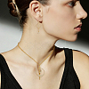 60Pcs 2 Styles Brass Pendants KK-FH0008-29-5