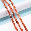 Natural Calcite Beads Strands G-G852-01G-2