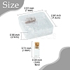 18Pcs Glass Jar Glass Bottle Bead Containers CON-FS0001-16-4