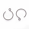 304 Stainless Steel Earring Hooks Ion Plating(IP) STAS-L216-02A-B-1
