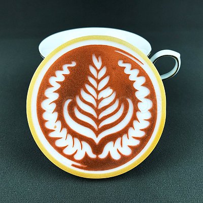 Silicone Cup Mat Molds LS-DIY-M039-05A-1