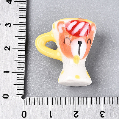 Handmade Porcelain Mug Cup Decoration PORC-T133-22A-1