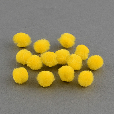DIY Doll Craft Pom Pom Yarn Pom Pom Balls AJEW-S006-10mm-02-1