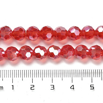 Transparent Glass Beads EGLA-A035-T8mm-B01-1