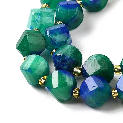 Natural Quartz Dyed Beads Strands G-U023-A02-03-1