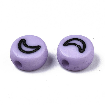 Opaque Acrylic Beads MACR-N008-33E-1