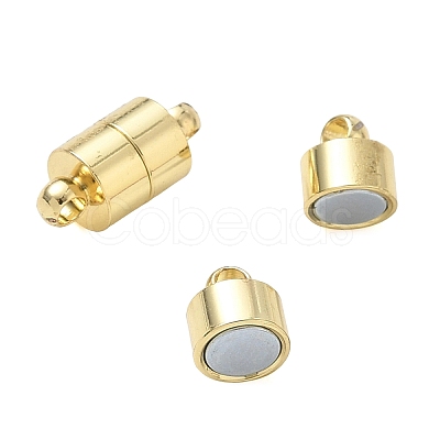Brass Magnetic Clasp with Loop KK-CBA5585-01G-1