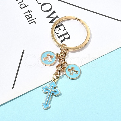 Alloy Enamel Keychain KEYC-YW00165-04-1