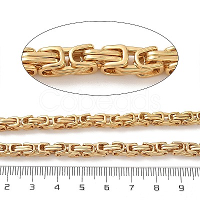 201 Stainless Steel Byzantine Chains SA-CBA46AF-02B-G-1