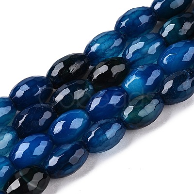 Natural Agate Beads Strands G-T138-180I-1
