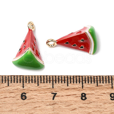 Alloy Enamel Pendants PALLOY-T094-06E-1