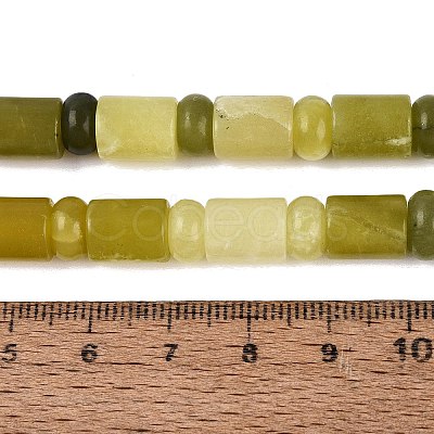 Natural Xiuyan Jade Beads Strands G-Q616-09E-01-1
