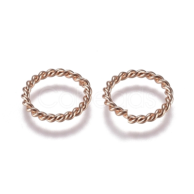 304 Stainless Steel Open Jump Rings STAS-E484-71C-RG-1
