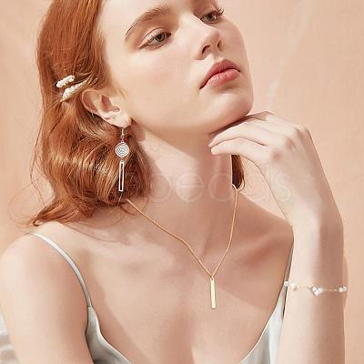 20Pcs 2 Style 201 Stainless Steel Pendants STAS-DC0001-56-1