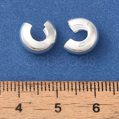 Brass Crimp Bead Cover KK-K383-07D-S-1