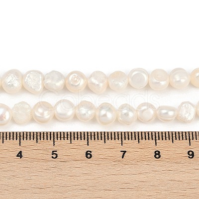 Natural Cultured Freshwater Pearl Beads Strands PEAR-P064-19G-04A-1