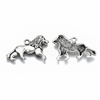 Tibetan Style Alloy Pendants TIBEP-N009-36AS-RS-1