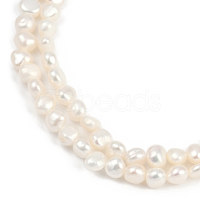 Natural Cultured Freshwater Pearl Beads Strands PEAR-P064-19G-08A-1