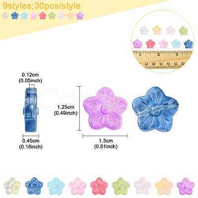 30Pcs Electroplate Glass Beads GLAA-FS0001-96-1