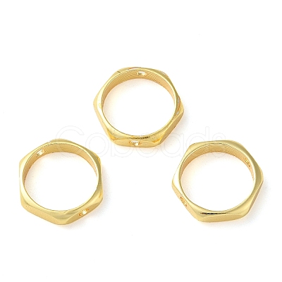 Rack Plating Brass Bead Frame KK-M269-05G-1