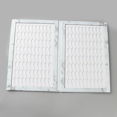 Paper with Plastic Practice False Nail Tips MRMJ-WH0201-010-1