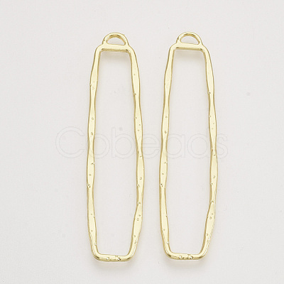 Alloy Open Back Bezel Big Pendants PALLOY-S121-160-1