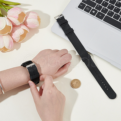 2Pcs Nylon Watch Band DIY-OC0015-17B-1