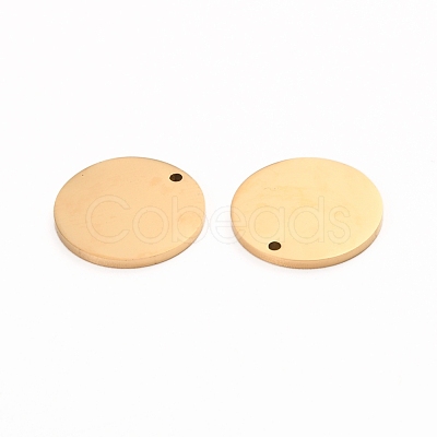 Ion Plating(IP) 304 Stainless Steel Charms STAS-I141-03C-G-1