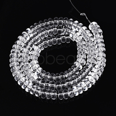 Transparent Glass Beads Strands GLAA-ZX008-6mm-19A-1