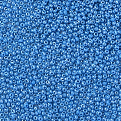 11/0 Czech Opaque Glass Seed Beads SEED-N004-003B-18-1