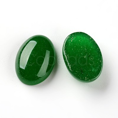 Oval Natural Malaysia Jade Cabochons G-I171-13x18mm-05-1