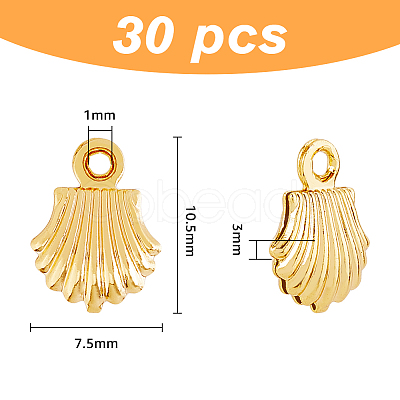 Brass Charms KK-HY0003-32-1