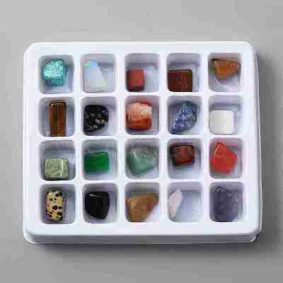 Natural Mixed Gemstones Nuggets Collections G-WH0022-05A-1