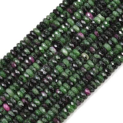 Natural Ruby in Zoisite Beads Strands GG-CBAE4D4-A09-01-1