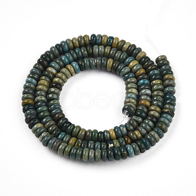 Natural Shoushan Jade Beads Strands G-T140-73B-1