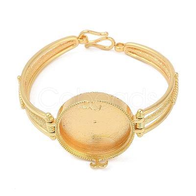 Brass Link Bracelet Making KK-F891-19G-1