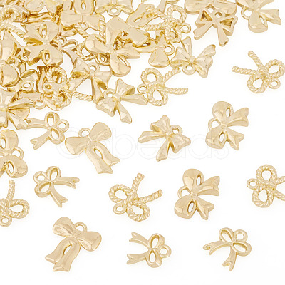 50Pcs Bowknot Alloy Pendants FIND-TA0008-62-1