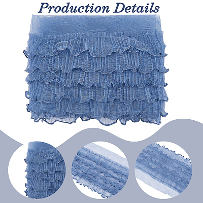 2 Yards Organza Ribbons SRIB-GF0001-66B-1