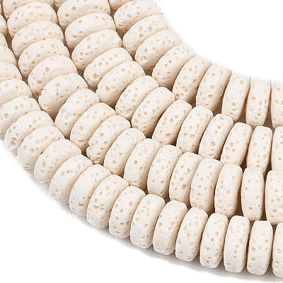 Natural Lava Rock Beads Strands G-F671-02A-01-1