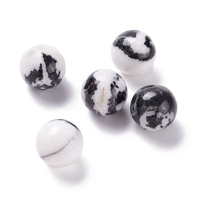 Natural Zebra Jasper Beads G-D456-15-1