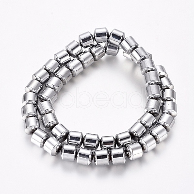 Magnetic Synthetic Hematite Beads Strands G-G826-05A-8mm-1