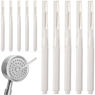10Pcs Plastic Cleaning Brushes AJEW-CN0004-02-1