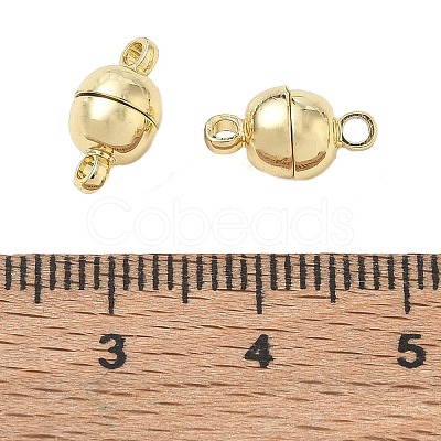 Brass Magnetic Clasp with Loop KK-CBA5585-10G-1