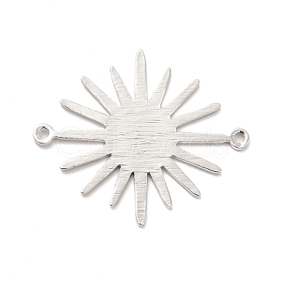 Rack Plating Brass Connector Charms KK-E067-32P-1