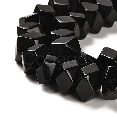 Natural Obsidian Beads Strands G-N327-05-11-1