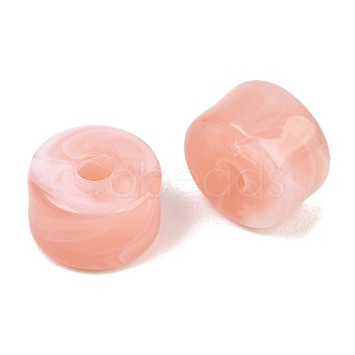 Opaque Acrylic Imitation Gemstone Beads AC-CBA3EFE-02E-1