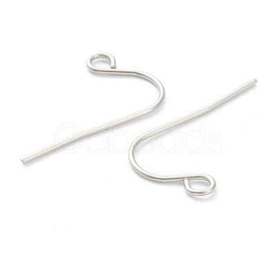 Tarnish Resistant 316 Surgical Stainless Steel Earring Hooks STAS-M288-01P-B-1