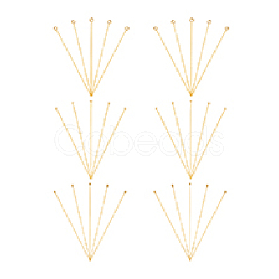 30Pcs 3 Styles 925 Sterling Silver Head Pins & Eye Pins STER-PH0003-30-1