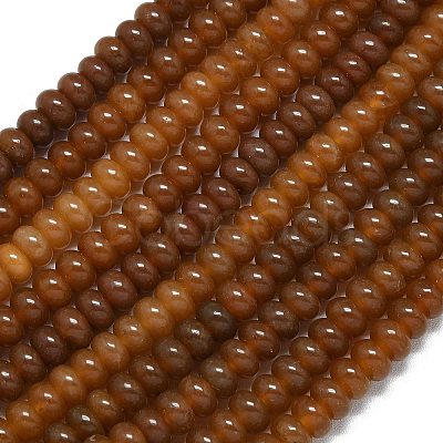 Natural Malaysia Jade Beads Strands G-B165-G01-5x8mm-15-1